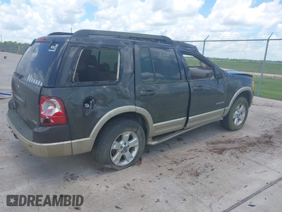 2005 Ford Explorer Eddie Bauer z VIN 1FMZU64K25ZA29797, wystawiony jako IAAI lot #42571330 z przebiegiem 194 201 mil mil oraz . Historia ofert i sprzedaży dostępna na DreamBid. Obrazek 4.