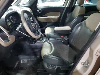 2014 FIAT 500L Lounge with VIN ZFBCFACH7EZ013756, listed as a Copart auction lot 44085635 with 128,348 mi miles and Clean Title. Bid and sale history available at DreamBid. Image 7.