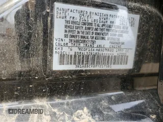 2024 Nissan Sentra SV with VIN 3N1AB8CV8RY217581, listed as a Copart auction lot 52254305 with 13,590 mi miles and Clean Title. Bid and sale history available at DreamBid. Image 12.