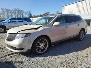 2015 Lincoln MKT EcoBoost with VIN 2LMHJ5AT2FBL03617, listed as a Copart auction lot 75621794 with 105,739 mi miles and Salvage Title. Bid and sale history available at DreamBid. Image 1.