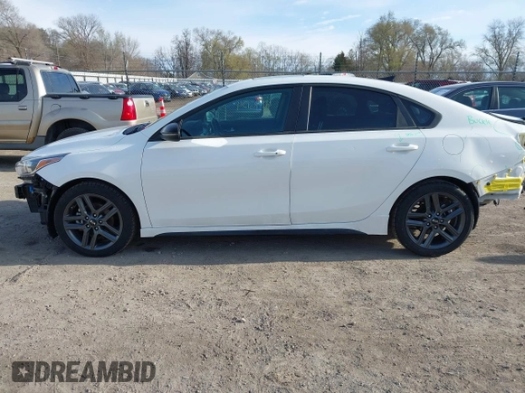 2021 Kia Forte GT-Line with VIN 3KPF34ADXME279657, listed as a IAAI auction lot 41946124 with 50,138 mi miles and . Bid and sale history available at DreamBid. Image 14.