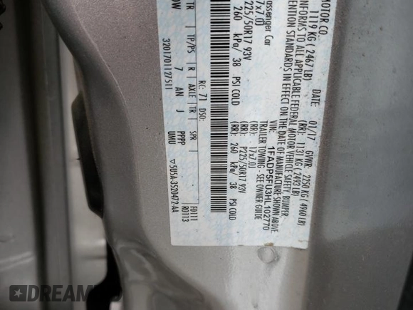 2017 Ford C-Max Energi Titanium with VIN 1FADP5FU3HL102770, listed as a Copart auction lot 56334723 with 77,388 mi miles. Bid and sale history available at carsss.com. Image 12.