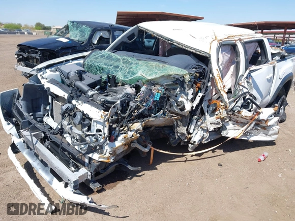 2020 Toyota Tacoma SR5 with VIN 3TMCZ5ANXLM297886, listed as a IAAI auction lot 41965591 with Not provided miles and . Bid and sale history available at DreamBid. Image 6.