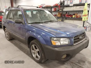 2003 Subaru Forester X with VIN JF1SG63663H708501, listed as a IAAI auction lot 41547662 with 208,134 mi miles. Bid and sale history available at carsss.com. Image 1.