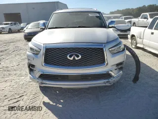 2019 Infiniti QX80 LUXE with VIN JN8AZ2NF0K9682237, listed as a Copart auction lot 76458054 with 200,619 mi miles and Non Repairable. Bid and sale history available at carsss.com. Image 5.