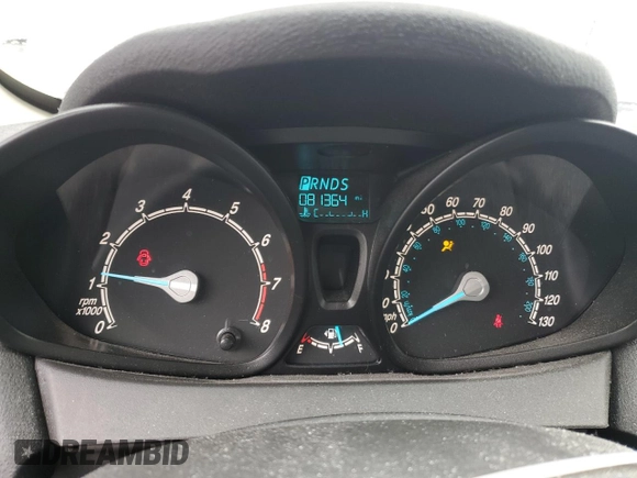 2017 Ford Fiesta S with VIN 3FADP4AJ0HM169719, listed as a Copart auction lot 53164905 with 81,364 mi miles and Salvage title. Bid and sale history available at DreamBid. Image 9.