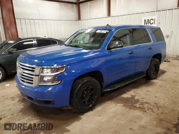 2020 Chevrolet Tahoe Commercial with VIN 1GNSKDEC2LR246388, listed as a Copart auction lot 44214645 with 115,207 mi miles and Clean title. Bid and sale history available at DreamBid. Image 1.