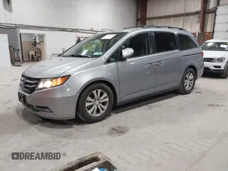 2016 Honda Odyssey EX-L with VIN 5FNRL5H64GB079561, listed as a IAAI auction lot 42176835 with 83,248 mi miles and . Bid and sale history available at carsss.com. Image 2.