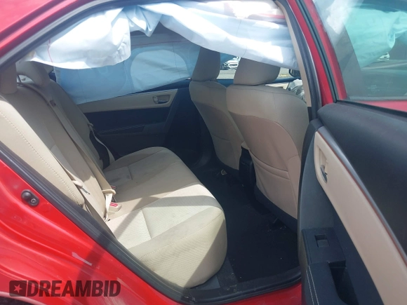 2016 Toyota Corolla L with VIN 2T1BURHE9GC576011, listed as a IAAI auction lot 42624329 with 98,567 mi miles and . Bid and sale history available at DreamBid. Image 8.