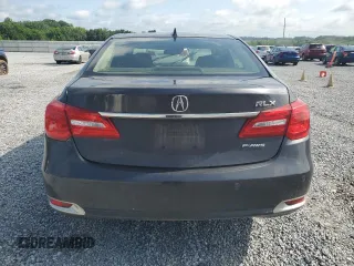 2014 Acura RLX Advance Pkg with VIN JH4KC1F92EC004325, listed as a Copart auction lot 57860314 with 221,784 mi miles and Salvage Title. Bid and sale history available at carsss.com. Image 6.