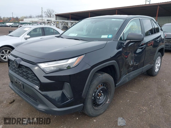 2024 Toyota RAV4 LE with VIN 2T3F1RFV0RW459195, listed as a IAAI auction lot 41943476 with 16,654 mi miles. Bid and sale history available at carsss.com. Image 17.