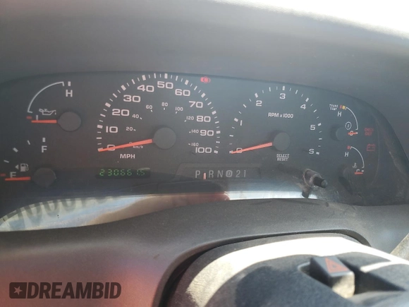 2003 Ford F-250 XL with VIN 1FTNX21L93EB22191, listed as a Copart auction lot 63013225 with 230,661 mi miles and Salvage title. Bid and sale history available at DreamBid. Image 9.