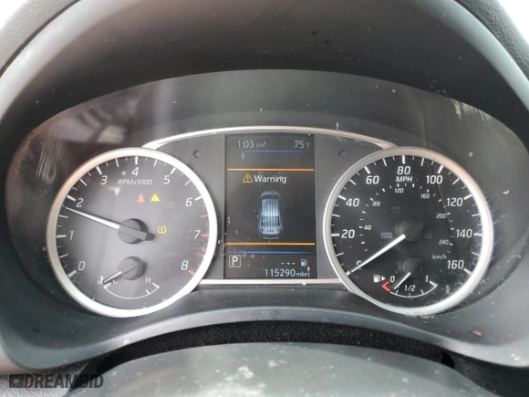 2019 Nissan Sentra SV with VIN 3N1AB7AP6KL612599, listed as a Copart auction lot 52913425 with 115,290 mi miles and Salvage Title. Bid and sale history available at carsss.com. Image 9.