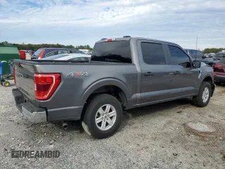 2023 Ford F-150 XL with VIN 1FTEW1EB0PKE65574, listed as a Copart auction lot 88522215 with 80,828 mi miles and Salvage Title. Bid and sale history available at carsss.com. Image 3.
