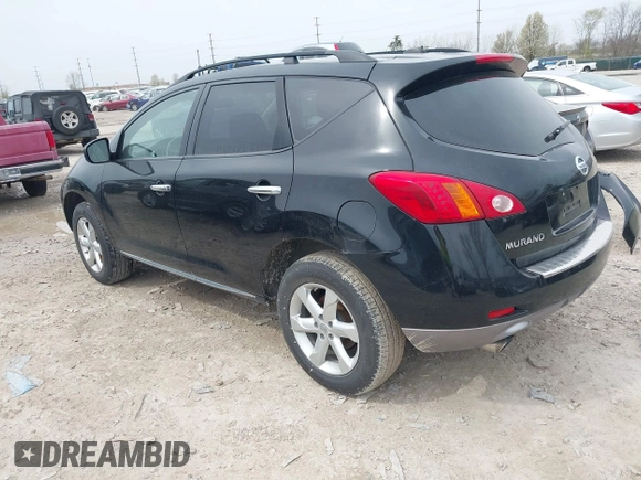 2010 Nissan Murano SL with VIN JN8AZ1MW8AW118668, listed as a IAAI auction lot 41999530 with 215,948 mi miles and . Bid and sale history available at DreamBid. Image 3.