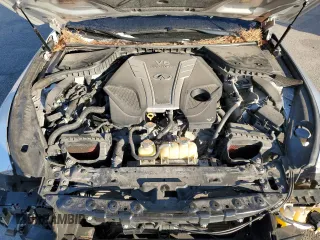 2018 Infiniti Q50 3.0t LUXE with VIN JN1EV7AR6JM610365, listed as a Copart auction lot 85545534 with 0 mi miles and Non Repairable. Bid and sale history available at carsss.com. Image 11.