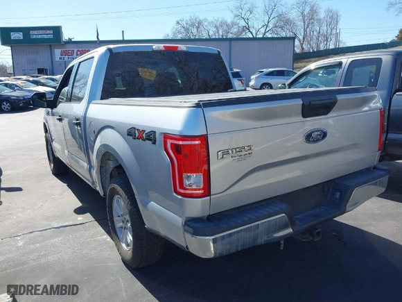2017 Ford F-150 XL with VIN 1FTEW1EP4HFB42540, listed as a IAAI auction lot 41756397 with 188,916 mi miles. Bid and sale history available at carsss.com. Image 3.