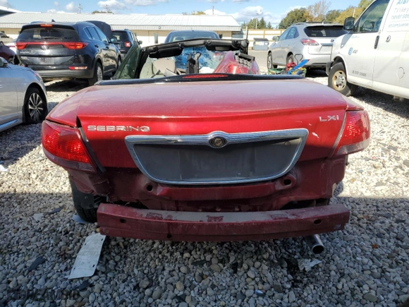 2002 Chrysler Sebring LXi with VIN 1C3EL55R42N332910, listed as a Copart auction lot 77393674 with 0 mi miles and Non Repairable. Bid and sale history available at carsss.com. Image 6.