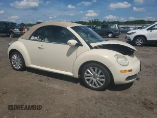 2008 Volkswagen Beetle SE with VIN 3VWRG31Y68M406704, listed as a Copart auction lot 61774055 with 116,793 mi miles and Salvage title. Bid and sale history available at DreamBid. Image 4.