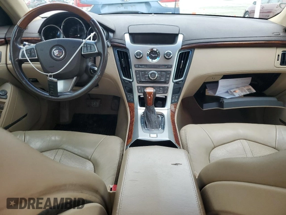 2012 Cadillac CTS Premium with VIN 1G6DS5E35C0107306, listed as a Copart auction lot 57486615 with 149,012 mi miles and Salvage title. Bid and sale history available at DreamBid. Image 8.