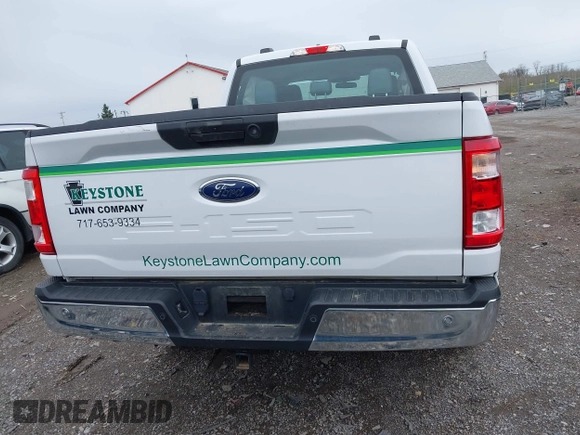 2021 Ford F-150 XL with VIN 1FTEX1EBXMKE25558, listed as a IAAI auction lot 41964121 with 31,488 mi miles and . Bid and sale history available at DreamBid. Image 16.