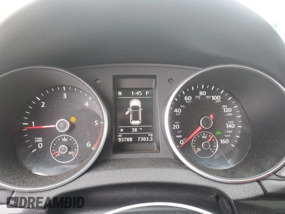 2014 Volkswagen Jetta SportWagen TDI w/Sunroof & Nav with VIN 3VWPL7AJ4EM609163, listed as a Copart auction lot 87769675 with 93,708 mi miles and Salvage Title. Bid and sale history available at carsss.com. Image 9.