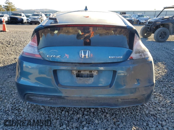 2014 Honda CR-Z with VIN JHMZF1D42ES002660, listed as a Copart auction lot 88472685 with 127,425 mi miles and Salvage Title. Bid and sale history available at DreamBid. Image 6.
