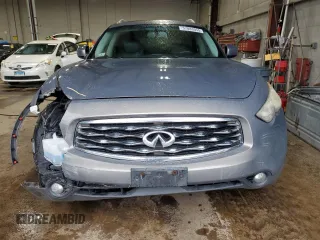 2009 Infiniti FX with VIN JNRAS18W99M156816, listed as a Copart auction lot 57883055 with 165,808 mi miles and Salvage title. Bid and sale history available at DreamBid. Image 5.