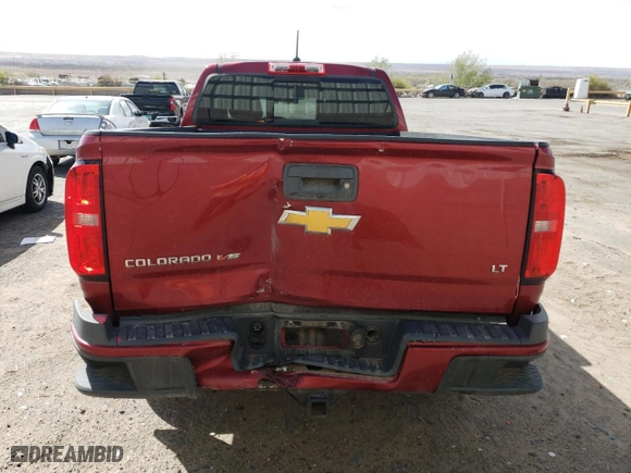 2017 Chevrolet Colorado 4WD LT with VIN 1GCGTCEN0H1198578, listed as a Copart auction lot 51675855 with 96,004 mi miles and Salvage Title. Bid and sale history available at carsss.com. Image 6.