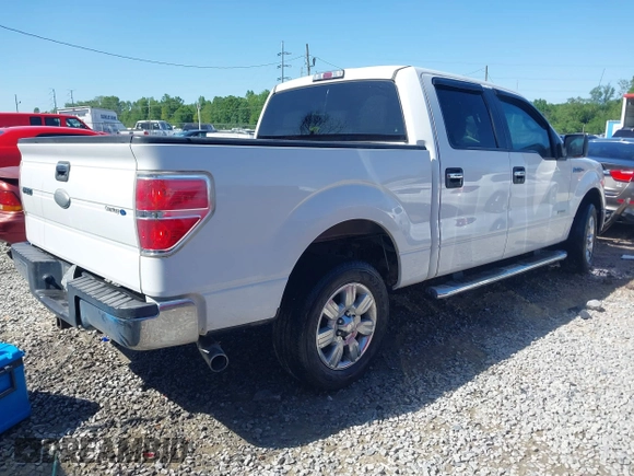 2012 Ford F-150 XL with VIN 1FTFW1CT8CFA09809, listed as a IAAI auction lot 41972801 with 164,245 mi miles. Bid and sale history available at carsss.com. Image 4.