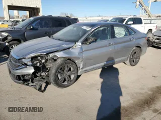 2022 Volkswagen Jetta SE with VIN 3VW7M7BU8NM004469, listed as a Copart auction lot 41758645 with 39,124 mi miles and Salvage title. Bid and sale history available at DreamBid. Image 1.