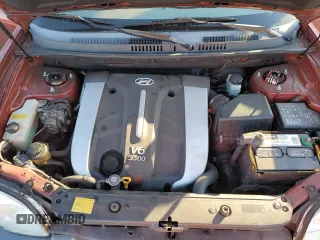 2005 Hyundai Santa Fe GLS with VIN KM8SC73E75U880755, listed as a Copart auction lot 77451484 with 185,290 mi miles and Salvage Title. Bid and sale history available at carsss.com. Image 12.