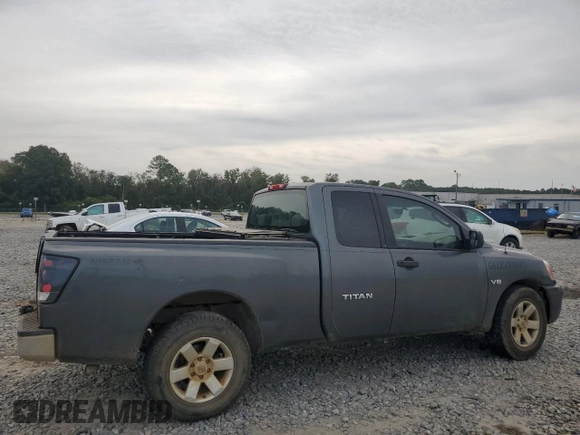2005 Nissan Titan SE with VIN 1N6AA06A45N563576, listed as a Copart auction lot 72881714 with Not provided miles and Salvage title. Bid and sale history available at DreamBid. Image 3.
