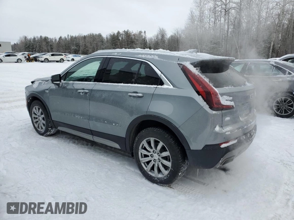 2023 Cadillac XT4 AWD Premium Luxury with VIN 1GYFZDR42PF215961, listed as a Copart auction lot 88672825 with 17,273 mi miles and Salvage Title. Bid and sale history available at carsss.com. Image 2.