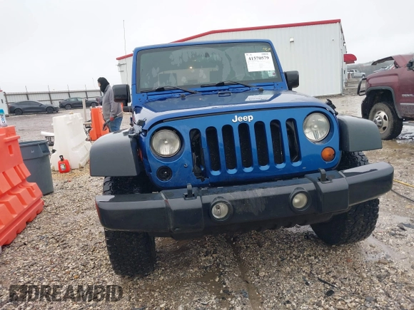 2009 Jeep Wrangler Unlimited X with VIN 1J4GA39189L787777, listed as a IAAI auction lot 41570579 with 193,163 mi miles. Bid and sale history available at carsss.com. Image 12.