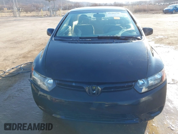 2006 Honda Civic Cpe LX with VIN 2HGFG12666H533716, listed as a IAAI auction lot 41786136 with 215,751 mi miles. Bid and sale history available at carsss.com. Image 12.