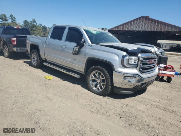 2018 GMC Sierra 1500 SLT with VIN 3GTU2NEC6JG107675, listed as a Copart auction lot 49834485 with 174,127 mi miles and Salvage Title. Bid and sale history available at carsss.com. Image 4.