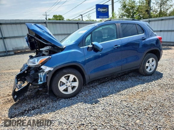 2020 Chevrolet Trax LT with VIN KL7CJLSBXLB332009, listed as a Copart auction lot 62892085 with 31,802 mi miles and Salvage title. Bid and sale history available at DreamBid. Image 1.