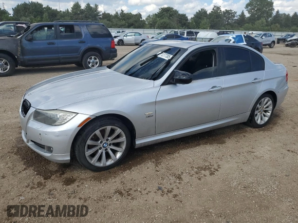 2011 BMW 3 Series 328i xDrive with VIN WBAPK5G57BNN31318, listed as a Copart auction lot 61127785 with Not provided miles and Salvage title. Bid and sale history available at DreamBid. Image 1.