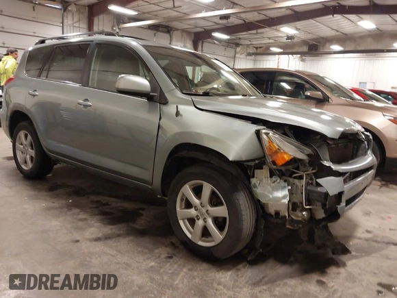 2007 Toyota RAV4 Limited with VIN JTMZD31V975061545, listed as a IAAI auction lot 41710996 with 196,998 mi miles. Bid and sale history available at carsss.com. Image 1.