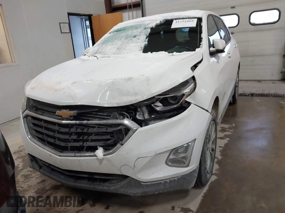 2018 Chevrolet Equinox LT with VIN 2GNAXSEV8J6252031, listed as a IAAI auction lot 41251068 with 124,361 mi miles. Bid and sale history available at carsss.com. Image 12.