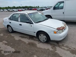 1998 Toyota Corolla VE with VIN 1NXBR12E0WZ080782, listed as a IAAI auction lot 42075575 with 344,635 mi miles and . Bid and sale history available at DreamBid. Image 1.