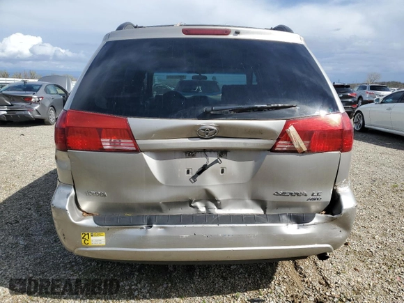 2005 Toyota Sienna LE with VIN 5TDBA23C75S040099, listed as a Copart auction lot 49633765 with 143,548 mi miles and Clean Title. Bid and sale history available at DreamBid. Image 6.