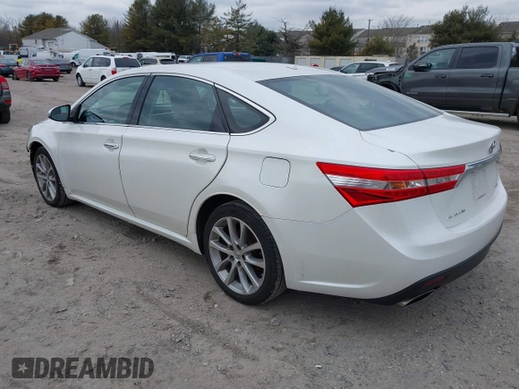 2014 Toyota Avalon Limited with VIN 4T1BK1EB8EU081201, listed as a IAAI auction lot 41624523 with 196,217 mi miles. Bid and sale history available at carsss.com. Image 3.