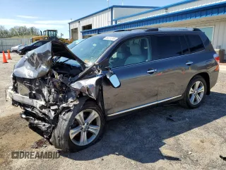 2012 Toyota Highlander Limited with VIN 5TDDK3EH6CS126926, listed as a Copart auction lot 56024295 with Not provided miles and Non repairable. Bid and sale history available at DreamBid. Image 1.