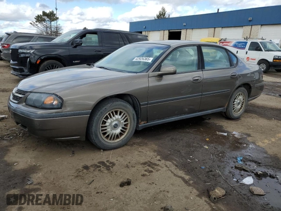 2002 Chevrolet Impala with VIN 2G1WF55K429249791, listed as a Copart auction lot 42926365 with 156,610 mi miles and Clean title. Bid and sale history available at DreamBid. Image 1.