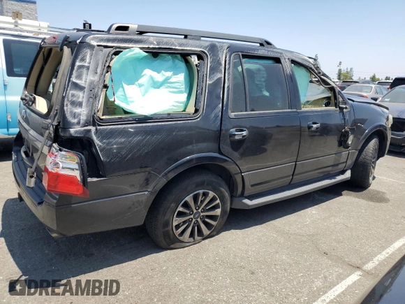 2016 Ford Expedition XLT with VIN 1FMJU1HT4GEF23298, listed as a Copart auction lot 62789325 with 122,157 mi miles and Salvage title. Bid and sale history available at DreamBid. Image 3.
