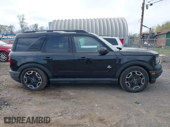 2021 Ford Bronco Sport Outer Banks z VIN 3FMCR9C65MRA88763, wystawiony jako IAAI lot #42113358 z przebiegiem 17 495 mil mil oraz . Historia ofert i sprzedaży dostępna na DreamBid. Obrazek 13.