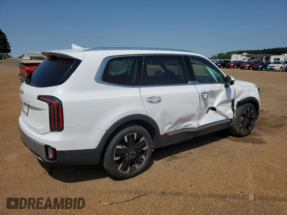 2023 Kia Telluride SX z VIN 5XYP54GC5PG334889, wystawiony jako Copart lot #50812085 z przebiegiem 43 786 mil mil oraz Szkoda całkowita • Salvage title. Historia ofert i sprzedaży dostępna na DreamBid. Obrazek 3.