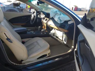 2006 BMW 6 Series 650Ci with VIN WBAEH13436CR50666, listed as a IAAI auction lot 41263683 with 1 mi miles. Bid and sale history available at carsss.com. Image 5.